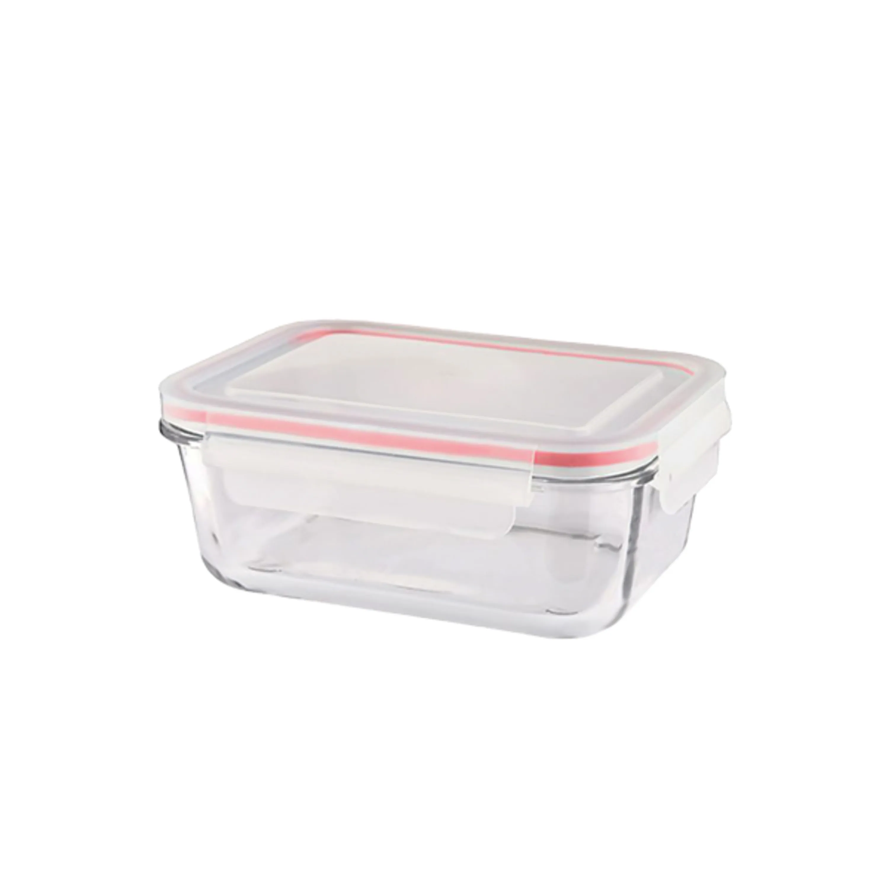 ظرف شیشه ای مستطیل 850 میلی لیتر لیمون کد 180235 ظرف شیشه ای مستطیل 850 میلی لیتر لیمون کد 180235